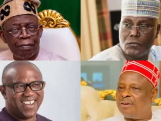Tinubu, Atiku, Obi, Kwankwaso, 14 Others Battle for Nigeria’s Presidency